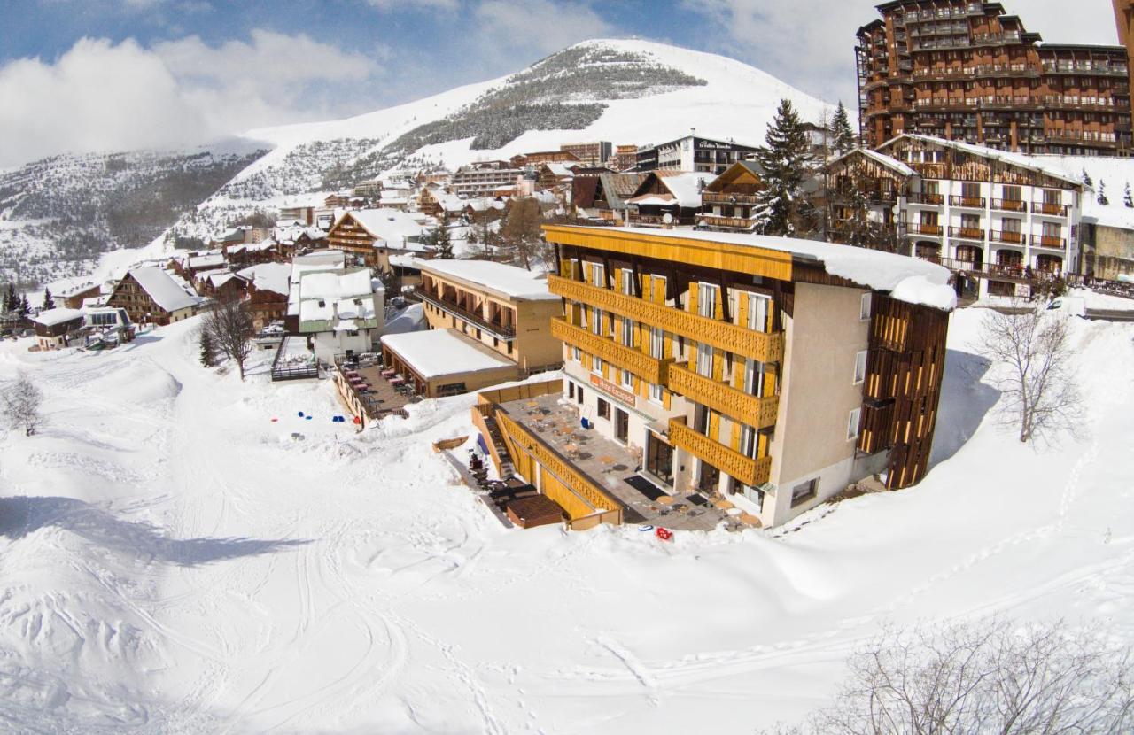 Terresens - Hotel Escapade Alpe d'Huez Exteriör bild